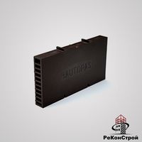 Вентиляционная коробочка BAUT коричневая, 115x60x12 мм в Саратове